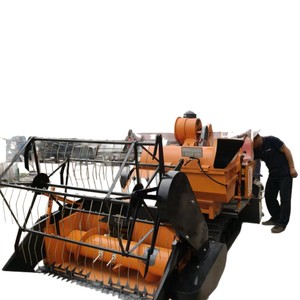 Mini-moissonneuse-batteuse 25 CV à transmission par engrenages pour la récolte du blé et du riz, multifonctionnelle - Product Image 2
