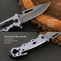 Couteau pliant multifonction avec manche en aluminium, acier S35VN, EDC, DIY, OEM, léger, couteau de poche, arrivée à l'usine Bochen Yangjiang