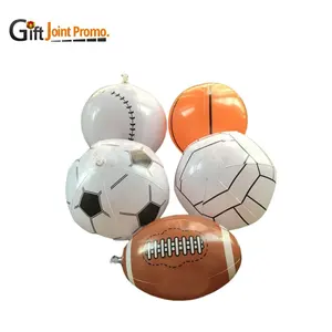 カスタム小型大型インフレータブルサッカーボールベイクリアおもちゃPVCインフレータブルビーチボール