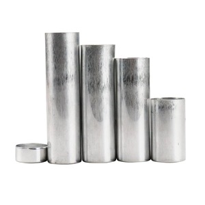 Cartucce Vuote in Alluminio di Alta Qualità da 25mm per Sistema di Iniezione Dentale con Materiale Flessibile per Protesi in Resina Metallica per Uso in Laboratorio - Product Image 1
