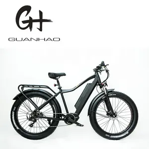 26 Inch Ce Cpsc Tuv Bafang G521 M600 500W Midden Motor Sm 48V 17AH Batterij Fat Tire Sneeuw band Grote Power Berg Ebike