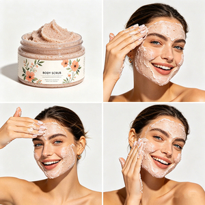 Jabón exfoliante de café hecho a mano, negro y espumoso, con glicerina extranjera, base de café crudo, en tubos, color rosa, para set de 1 kg - Product Image 4