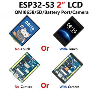 P32 S3 scheda di sviluppo della fotocamera LCD <span class=keywords><strong>2</strong></span> pollici Display QMI8658 sensore/porta batteria LVGL/HMI per <span class=keywords><strong>Arduino</strong></span> - Product Image 2
