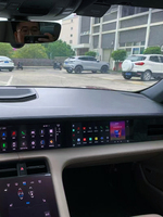 Écran passager Krando pour Porsche Taycan 2019 - 2025, lecteur multimédia GPS Android Carplay pour copilote, unité principale