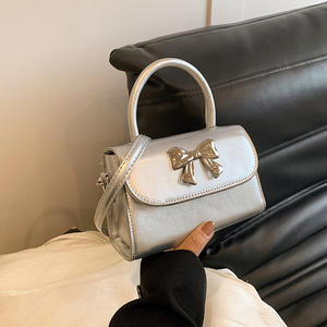 Sacs à bandoulière de mode en gros pour femmes 2024 Nouveau petit sac bandoulière en PU avec chaînes et fermeture éclair, sangle unique, été hiver - Product Image 3