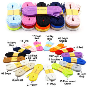 WEGOODZF tali sepatu elastis tanpa dasi datar dengan gesper logam renda sepatu pengganti malas lebar 8 mm untuk anak-anak dan dewasa - Product Image 6