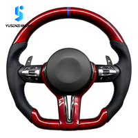 Volant sport en fibre de carbone pour BMW F30 E92 F20 F10 F36 E91 E87 E90 E82 F25 E53 E92 F01 F32 F33 F16 F22 F15 E87 F11 F13