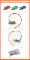 0.28 Inci 3 Digit 2 Kawat DC4.5-30V Layar LED Meter Digital Voltmeter Indikator Tes Monitor Detektor Mobil Motor 12V 24V