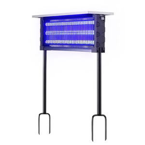 <span class=keywords><strong>Lampe</strong></span> anti-moustiques solaire étanche IP65 pour extérieur, jardin, villa, terrasse, pelouse, ferme, détecteur d'insectes à radar - Product Image 3