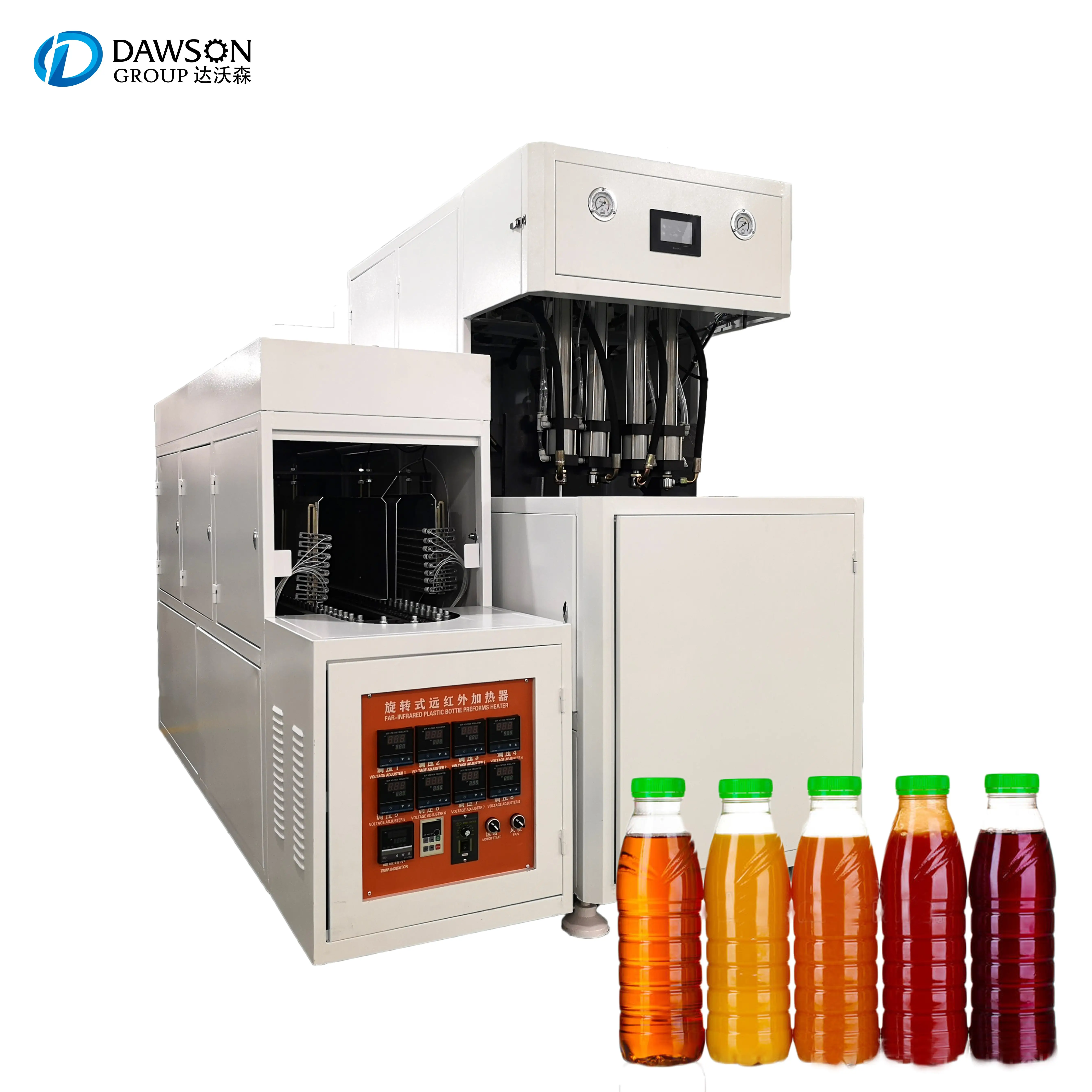 Yeni tip satış popüler ürün plastik 4 kavite pet şişirme makineleri kalıpta şişirme makinesi