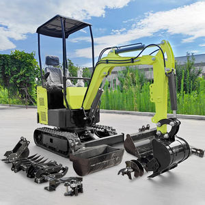 送料無料 ミニショベル/ミニ掘削機 新型クローラ式掘削機 1トン 2トン EURO 5 EPA クボタエンジン搭載 家庭用クローラ式掘削機 - Product Image 6