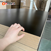 Panneau Contreplaqué Coloré Fabriqué en Chine, Hydrofuge, 15mm 18mm, Revêtu de Mélaminé MDF
