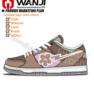 Scarpe da ginnastica in pelle con LOGO personalizzato scarpe da passeggio da uomo scarpe casual da donna scarpe bianche alla moda uomo