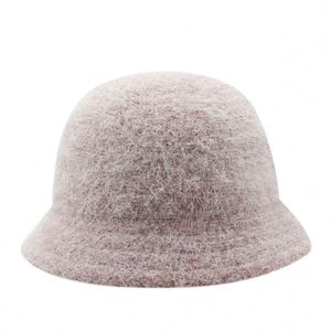 Chapeau Bob en Gros pour Femme, Chapeau de Pêcheur en Polaire, Chapeau Bob Tendance en Laine d'Agneau Unisexe - Product Image 4