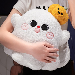 Peluche di Zucca Magica di Halloween, Bambola Fantasma Cartoon, Regalo Festivo in Poliestere e Cotone PP per Adolescenti e Adulti - Product Image 4