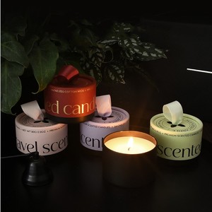 Candela Profumata in Cera di Soia da 180g - Pratico Piccolo Regalo, Candela in Barattolo Piccolo che Brucia per 25 Ore, Offre Illuminazione e Decorazione - Product Image 1
