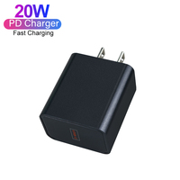 20W ETL FCC Certification CE USB C Charge Super Rapide 20W Chargeur pour iPhone Pour Téléphone Mobile Type C Chargeur Adaptateur