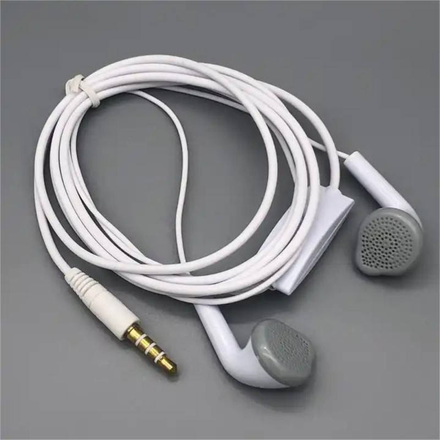 Headphones Wired with 1.5M and 3.5mm Jacks In-Ear White Earbuds Suitable for Sam Stereo Hands-free Use