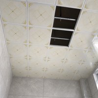 Panel de Techo de Aluminio Industrial de Alta Calidad con Recubrimiento en Rollo, Color RAL Personalizado, Techo Falso Metálico Ignífugo y Acústico para Centros Comerciales