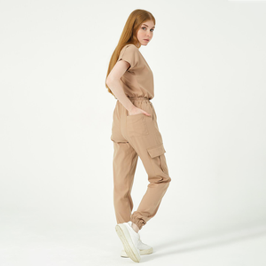 Bestex Custom Female Medical Care Workers Scrub Sets Estomatólogo Enfermera Ropa DE TRABAJO Lavado a mano Trajes de cepillado Split Short - Product Image 2