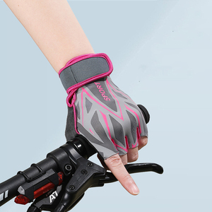 2025 Wholesale Workout Sports Bodybuilding <b>Training</b> Custom Logo Cycling Gym <b>Weight</b> Lifting <b>Gloves</b> Half Finger Fitness Men - Product Image 4