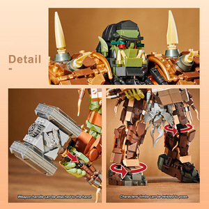 DK <span class=keywords><strong>2021</strong></span> 2025 nueva serie de películas MOC ensamblar modelo DIY juguetes educativos ladrillos para niños regalo 1776 Uds juegos de bloques de construcción - Product Image 4
