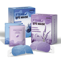 Masque Oculaire à Vapeur Chauffant pour SPA, Compresse Apaisante et Hydratante, Fourniture de Soin de Santé