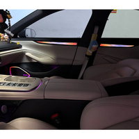 Kit de modification et amélioration de l'éclairage d'ambiance Crystal Dynamics pour voiture SU7 2024-2026, compatible avec Xiaomi S7/Pro/Max/Ultra