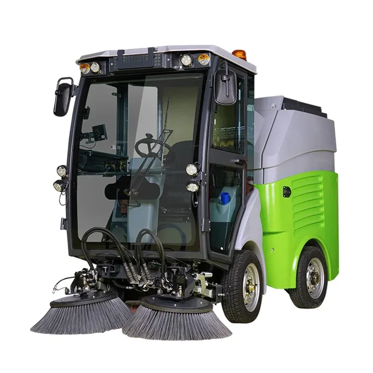 DWEILK 가장 유용한 트랙터 도로 청소 기계 DW2000B 기계 바닥을 청소