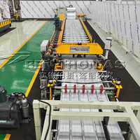 Machine de formage de rouleaux métalliques IBR, machines de fabrication de tôles de toiture en zinc, machines de fabrication de tuiles en Chine