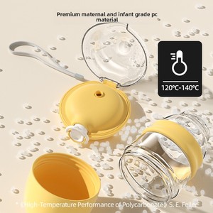 ขวดน้ำพกพาสำหรับสัตว์เลี้ยงแบบ OEM&ODM สำหรับกิจกรรมกลางแจ้ง พร้อมช่องเก็บอาหารและน้ำในตัว เหมาะสำหรับพาเดินเล่น - Product Image 5