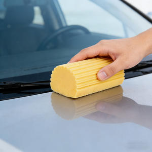厚みのある高密度洗車スポンジ - 超吸収性、塗装に優しい、再利用可能、車、バイク、RVに適しています - Product Image 3