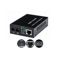 Équipement de Fibre Optique OTDR Convertisseur de Média 10/100 Base SFP 20km Testeur de Fibre Optique Convertisseur Ethernet Solution Abordable pour Opérateurs Internet