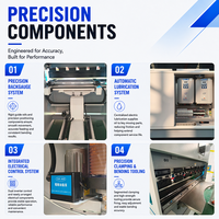Prensa Plegadora CNC Servoeléctrica de 45T y 1600mm sin Aceite para Plegado de Chapa Metálica de Precisión