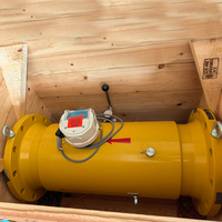 Compteur de gaz à turbine Honeywell Elster SM-RI-X G2500 DN250 CLASS150, débitmètre de gaz naturel, de basse à haute pression de fonctionnement