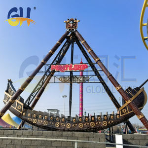 मजेदार सुरक्षित टिकाऊ उज्ज्वल रंगीन इंटरैक्टिव रोमांचक रोमांचक मजबूत 32 सीटें बिक्री के लिए समुद्री डाकू जहाज - Product Image 3