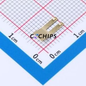 MY-FJ-130-G Button & Strip Battery Connector SMD Connector ( Contact Material: Stainless Steel )( Contact Plating: Gold ) - Product Image 1