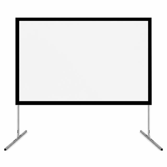 Portable Projection Screen Stand Quick Fold HD Projection Surface Home Theater Outdoor Movie Screen Easy Setup Aluminum Frame