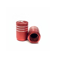 Capuchon de valve de pneu en aluminium avec logo personnalisé OEM