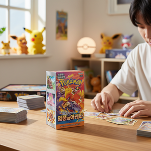 Caja de Sobres del Juego de Cartas Coleccionables Pokémon TCG sv9a Heat Wave Arena, Edición Coreana, para Jugar, Coleccionar y Aficionar - Product Image 3