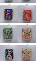 Tas selempang fotografi Travel PU indah bunga cangkang manik-manik Nasi gaya Bohemian antik buatan tangan