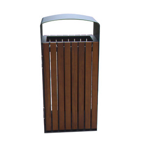 Contenedor <span class=keywords><strong>de</strong></span> <span class=keywords><strong>Basura</strong></span> para Exteriores <span class=keywords><strong>de</strong></span> Acero y Madera, <span class=keywords><strong>Cubo</strong></span> <span class=keywords><strong>de</strong></span> <span class=keywords><strong>Basura</strong></span> para Calle, Parque, Ciudad, Contenedor <span class=keywords><strong>de</strong></span> Reciclaje, <span class=keywords><strong>Cubo</strong></span> <span class=keywords><strong>de</strong></span> <span class=keywords><strong>Basura</strong></span> Público - Product Image 6