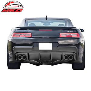 Venta al por mayor en línea: Kit de difusor trasero, labio de parachoques y faldones inferiores de PP para Chevy Camaro 14-15 ZL1, piezas de carrocería para automóvil - Product Image 2