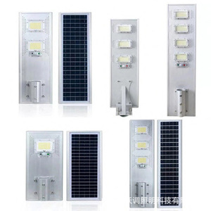 Farola Solar LED Integrada con Carcasa de Aluminio, Sensor de Movimiento y Control de Luz, Lámpara de Jardín Exterior Impermeable - Product Image 5