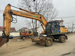 High Efficiency Hyundai 210W-7 <b>Wheel</b> <b>Excavator</b> Original Japan Multifunctional Good Condition Used Hyundai 60w 120w 210w 150 Sale - Product Image 5