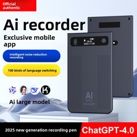 Nuevo Grabador de Voz T8 Directo de Fábrica, para Oficina, Reuniones, Uso Empresarial, Convertidor de Voz a Texto, Lápiz Grabador, Conector USB 5.0, ABS