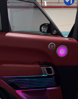 Kit d'éclairage intérieur LED dynamique et coloré à rayures pour Land Rover Range Rover Sport 2014-2022
