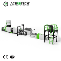 Machine de granulation de recyclage à extrudeuse monovis pour déchets de filament/fibre de PP personnalisable ACERETECH ACS-H 160-1200kg/h