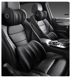 Reposacabezas automotriz ajuste multifuncional protección del cuello reposacabezas del coche almohada de cintura suave - Product Image 3