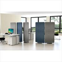 Panneaux acoustiques modernes, simples, mobiles, absorbant le son, isolation phonique, légers, durables, 100% fibre de polyester pour bureau, salon